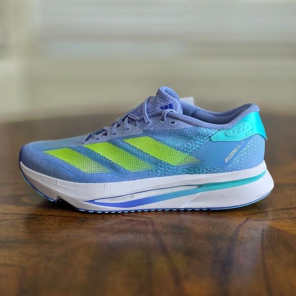 Adidas Adizero SL 2 Women's Running Shoes 8.5 Blue Spark Lightstrike New IF6763 - Picture 8 of 14